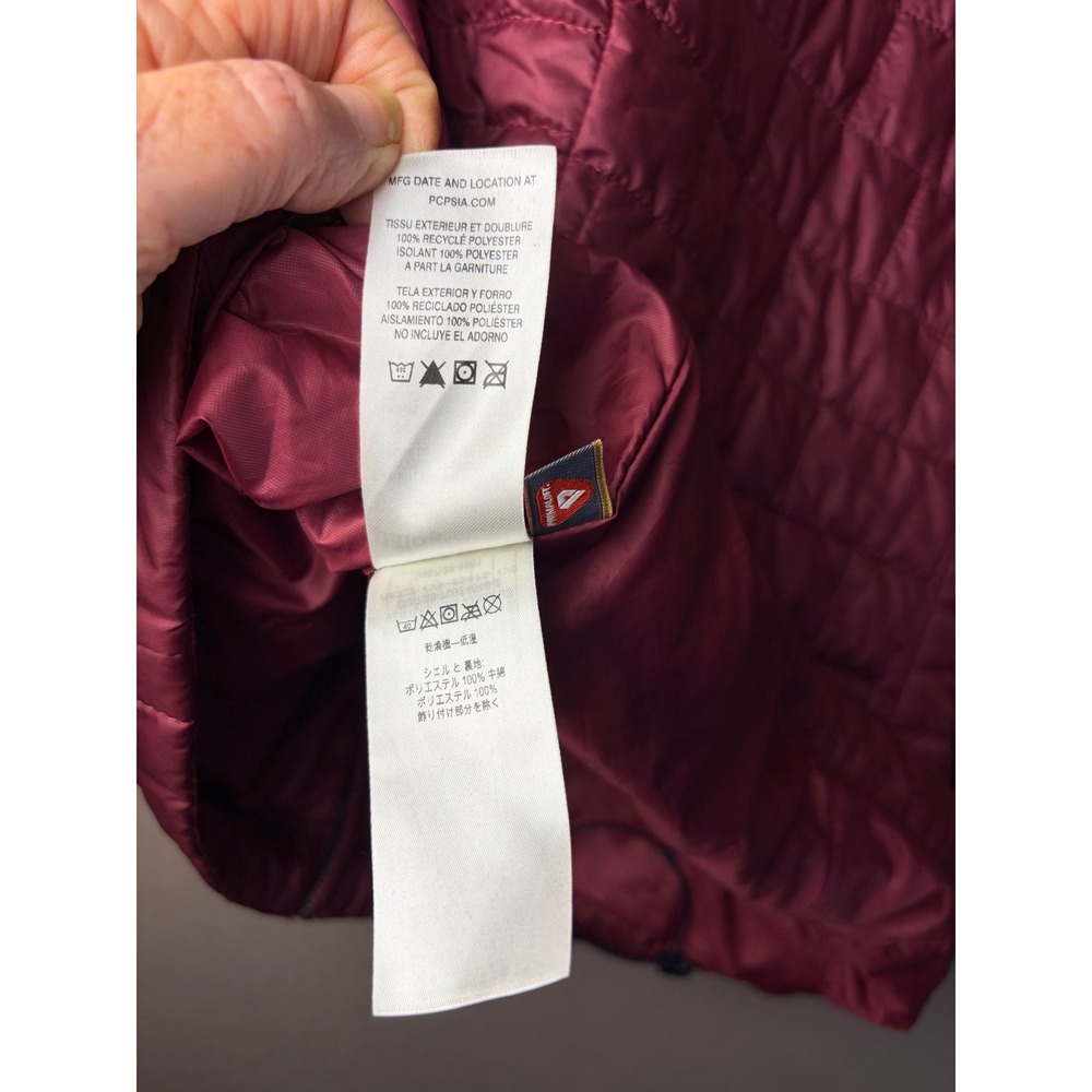 Patagonia Women's Nano Puff Jacket Small S Arrow Red EUC Puffer Full Zip 84217 - Picture 11 of 14